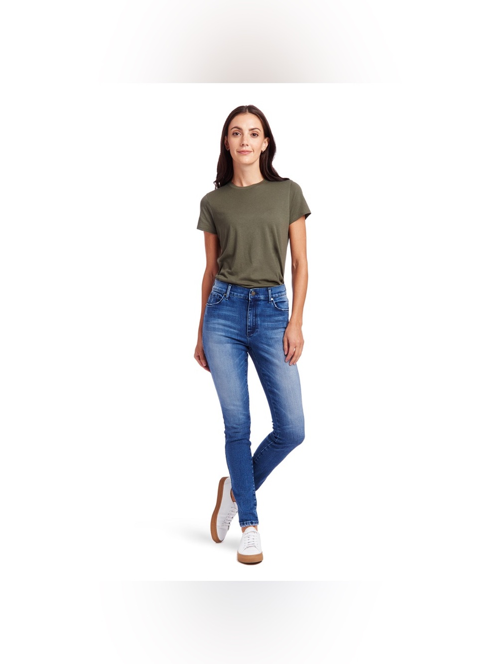 Mott & Bow High Rise Skinny Moore Jeans Medium Rise 32/28